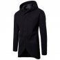 Men Hooded Winter Jacket Coat Casual Outwear Fashion Cardigan Windbreaker Zipper Elegant Overcoat To
