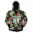 New Style Men\'s Hoodies Spring Autumn  Thin Coat 3D Printing Casual Large Size Men\'s Hooded Zipper