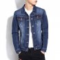 2017 Men Spring Vintage Denim Jeans Jackets Coats Jaqueta Masculina Outwear Cardigans Men\'s Casual