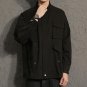 2017 ZhuZunZhe Men Loose Style Overall Jackets and Coats Cardigans Male Casual Fashion Large Size Au