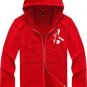 2014 moleton autumn winter coat hoodie polo cardigan thickening movement men leisure tracksuits