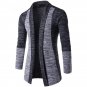 2017 New Fashion Autumn Classic Cuff Hit Colors Men\'s Sweaters High Quality Cardigan Casual Coat Me