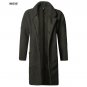 2018 Metrosexual man new design winter long furry coat warm plush cardigan men slim fashion European