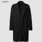 2018 Metrosexual man new design winter long furry coat warm plush cardigan men slim fashion European