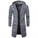 2017 New Thicken Hoodie Sweatshirt Men\'s Autumn Winter Warm Long Cardigan Jacket Men Trendy Cotton 