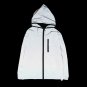 Aolamegs Men Jacket Outdoors Hoodie Windbreaker Reflective Jacket  Men and Women Lovers Cardigan Coa