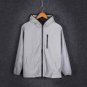 Aolamegs Men Jacket Outdoors Hoodie Windbreaker Reflective Jacket  Men and Women Lovers Cardigan Coa