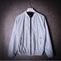Aolamegs Men Jacket Hip Hop Windbreaker Reflective Jacket Zebra Stripe Fluorescent Coat Hooded Coupl