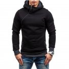 2017 Sell like hot cakes Hoodies Men  Hombre Hip Hop Mens  Solid hooded zipper Hoodie Cardigan Sweat