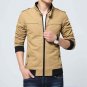 Bomber Jacket Men Brand Clothing Autumn Spring Fashion Slim Fit Cardigan Coat Jacket Men Outerwear M