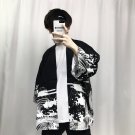 2018 new mens kimono japanese clothes streetwear casual kimonos jackets harajuku japan style cardiga