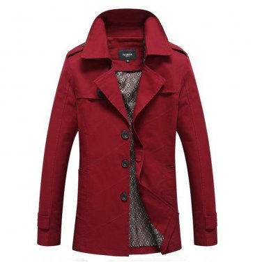 Men Spring Casual Jacket Coat Fashion Cardigan Men\'s Autumn Solid Jaqueta Masculina Brand Clothing 