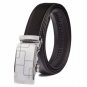 luxury cow genuine leather casual men\'s fashion automatic buckle gothic belt men strap pants ratche