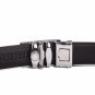 luxury cow genuine leather casual men\'s fashion automatic buckle gothic belt men strap pants ratche