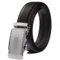 genuine leather ratchet belt for men high quality automatic buckle long belt gothic golden cowboy we