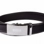 genuine leather ratchet belt for men high quality automatic buckle long belt gothic golden cowboy we