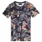 Summer new men \'s clothing Slim fit short sleeved T shirt cotton round neck men\' s printing t shir