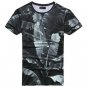 Summer new men \'s clothing Slim fit short sleeved T shirt cotton round neck men\' s printing t shir