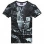 Summer new men \'s clothing Slim fit short sleeved T shirt cotton round neck men\' s printing t shir