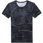 Summer new men \'s clothing Slim fit short sleeved T shirt cotton round neck men\' s printing t shir