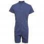Gothic Rompers Men Stretch Jumpsuit male Cargo Summer Hip-Hop single breasted tops zipper trousers o