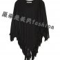 Summer Men\'s T-shirt Tassels Non Mainstream Yuppie Soviet Romantic Cloak Men Stage Loaded Bat Man T