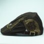 Xthree Fashion Spring Autumn Vintage Simple Solid Unisex Solid Beret Buckle Flat Caps Warmer Berets
