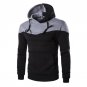 Men Sudaderas Hombre Hip Hop Mens Brand Hoodie Decorative Pocket Sweatshirt Slim Fit Men Hoody