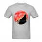 Men Group Customised T Shirts Teenage Black Cloak Classic Collar Punk Fitness T Shirt Man Tops Outfi