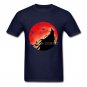 Men Group Customised T Shirts Teenage Black Cloak Classic Collar Punk Fitness T Shirt Man Tops Outfi
