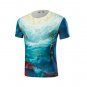 New 3 d T-shirt cartoon cross/alternative 3 d T-shirt on full printing style clothing T-shirt in sum