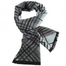 Cotton Knitted Striped Scarf Men Winter Scarf Warm Cashmere Scarf Long Poncho Shawl Neck Warmer Scar