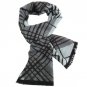 Cotton Knitted Striped Scarf Men Winter Scarf Warm Cashmere Scarf Long Poncho Shawl Neck Warmer Scar