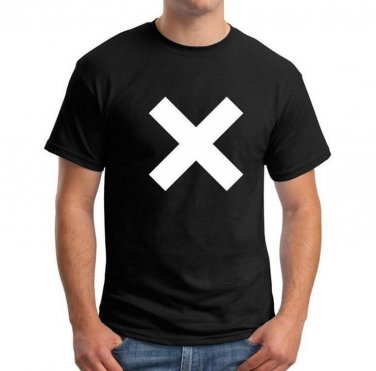 X Punk Rock Band Tshirt Coexist Cross Indie Crooks Logo Short Sleeve O-Neck Cotton T-Shirts Men Stre