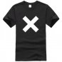 X Punk Rock Band Tshirt Coexist Cross Indie Crooks Logo Short Sleeve O-Neck Cotton T-Shirts Men Stre