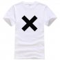 X Punk Rock Band Tshirt Coexist Cross Indie Crooks Logo Short Sleeve O-Neck Cotton T-Shirts Men Stre