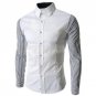 Luxury Cotton Dress Shirts High Quality Mens Buttons Down Casual Shirt Men Slim Fit Social Shirts Ma