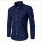 Autumn Spring New Fashion Men Brand Clothing Slim Fit Social Casual Shirts For Man Male Long Sleeve