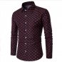 Autumn Spring New Fashion Men Brand Clothing Slim Fit Social Casual Shirts For Man Male Long Sleeve