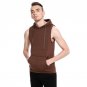 New 2017 Autumn Men Casual Slim Fit Basic Hooded Pullover Sleeveless Vest Waistcoat Hoodies Sweatshi