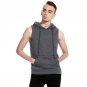 New 2017 Autumn Men Casual Slim Fit Basic Hooded Pullover Sleeveless Vest Waistcoat Hoodies Sweatshi