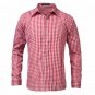 Spring Autumn Men Long Sleeve Shirt Casual High Quality Formal Business Office Plaid Mens Dress Shir