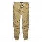 Autumn Spring Mens Hip Hop Casual chinos Pants 100% Cotton Trousers High Quality Slim Fit Plain Jogg