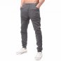 Mens Sweatpants Biker Jogger Elastic Waist Pleated Long Trousers 2018 Fashion Autumn Winter Solid Ca