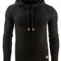 2017 Casual Hoodies Brand Men Solid Color Hooded Sweatshirt Male Hoody Hip Hop Autumn Winter Hoodie