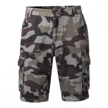 2017 New Summer Men Casual Shorts Plus Size Military Tactical Camouflage Cargo Fashion Pockets Short