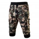 2017 Summer Fashion Mens Camouflage Calf-length Pants Brand New Stylish Drawstring Waist Casual Swea