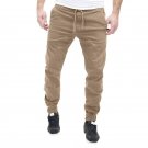 2017 Men Leisure Causal Trousers Slim Fit Hip Hop Harem Pants For Men Joggers Cotton Sweatpants Elas