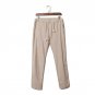 Loose Linen Pants Men Comfortable Male Trousers Jogger Pants Mens Casual Straight Drawstring Pants H