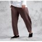 autumn and winter loose casual pants men harem pants high quality linen trousers